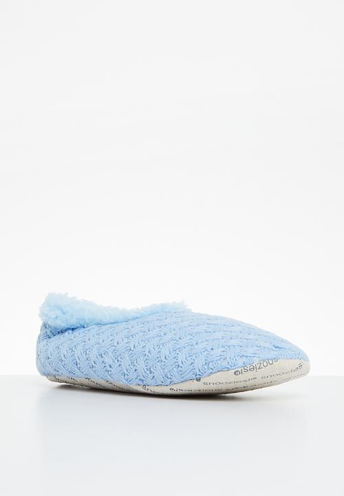 snoozies!® - Keep me in stitches slipper - blue