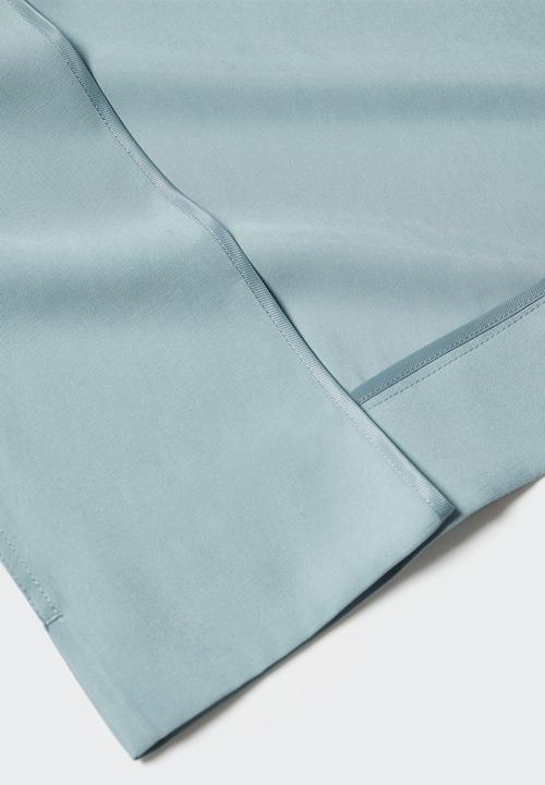 MANGO - Trench coat taxi - medium blue