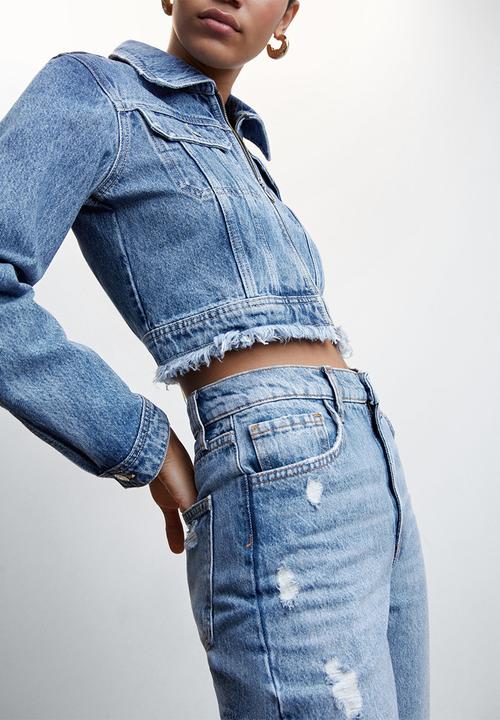 MANGO - Jeans brook - medium blue