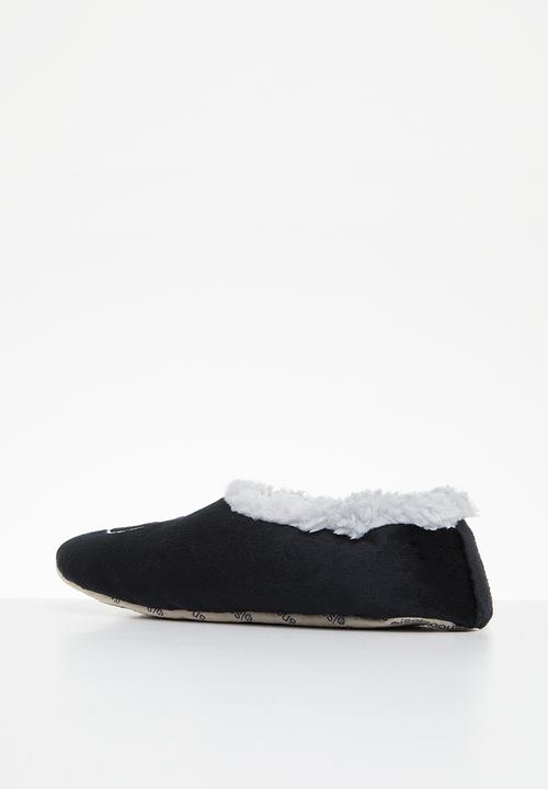 snoozies!® - Top dad slipper - black