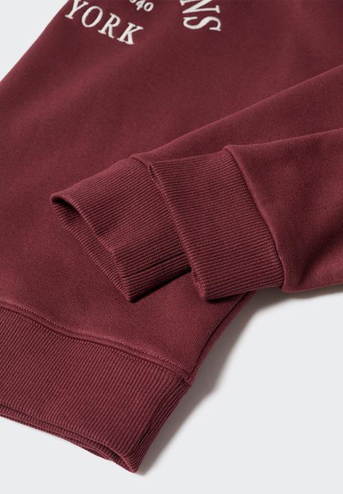 MANGO - Sweatshirt klara - burgundy