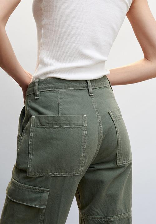 MANGO - Jeans lily - beige/khaki