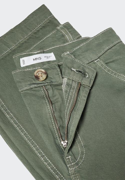 MANGO - Jeans lily - beige/khaki