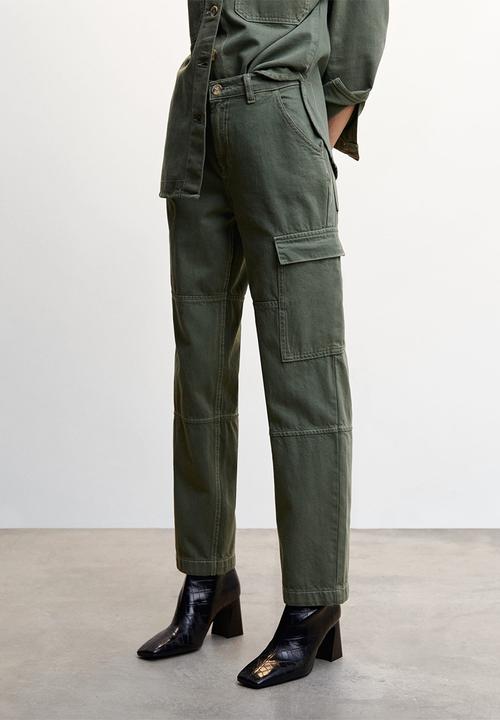 MANGO - Jeans lily - beige/khaki