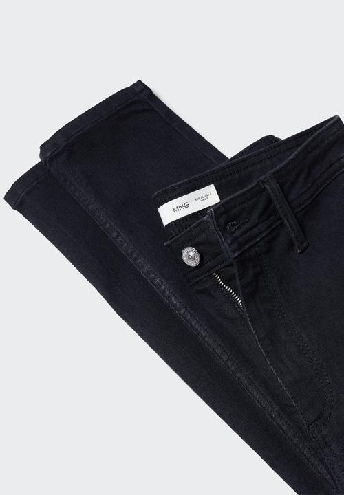 MANGO - Jeans jegging - black denim