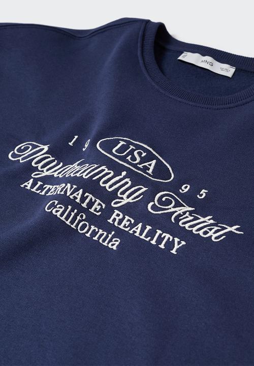 MANGO - Sweatshirt basilea - navy