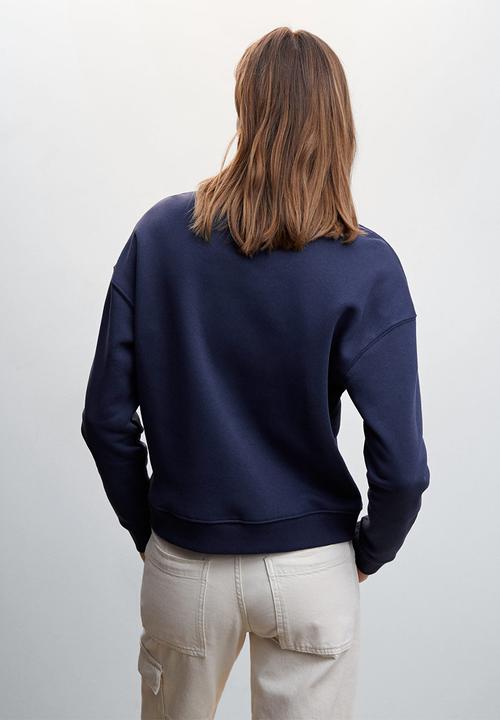 MANGO - Sweatshirt basilea - navy