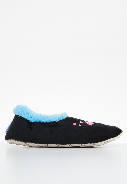 snoozies!® - Be flamazing slipper - black
