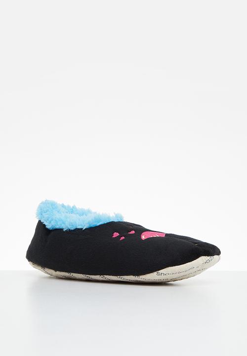 snoozies!® - Be flamazing slipper - black
