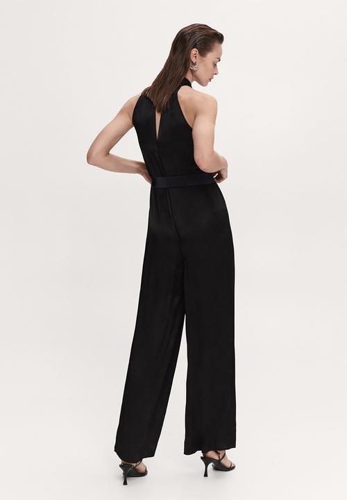 MANGO - One-piece suit top - black