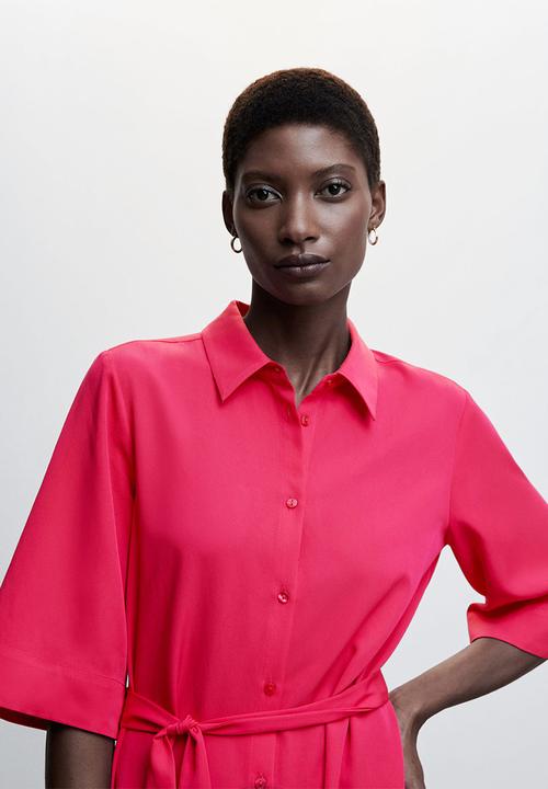 MANGO - Dress momo-A - light pink