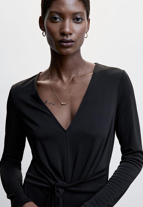 MANGO - Jumpsuit miranda - black