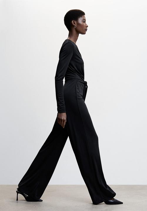 MANGO - Jumpsuit miranda - black