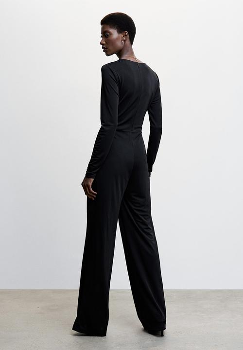 MANGO - Jumpsuit miranda - black