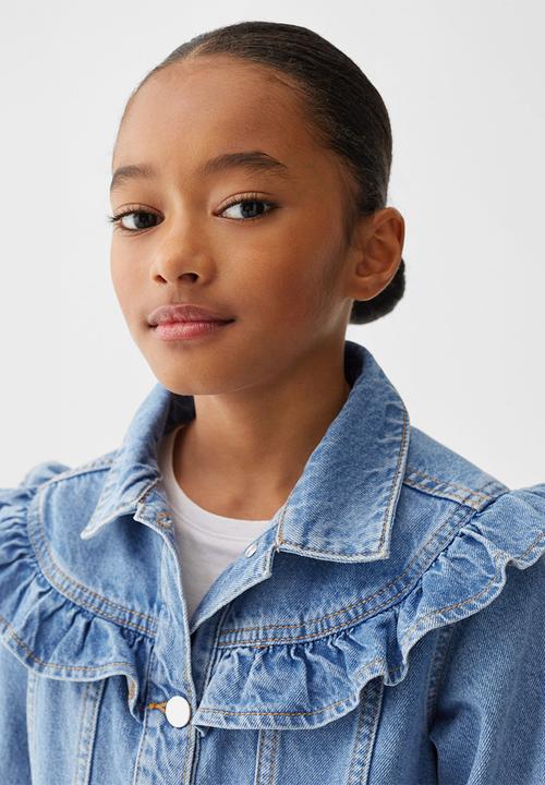 MANGO - Jacket norma - denim