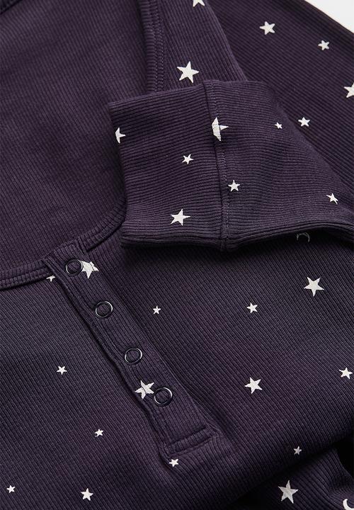 H&M - Pyjamas - dark blue/stars