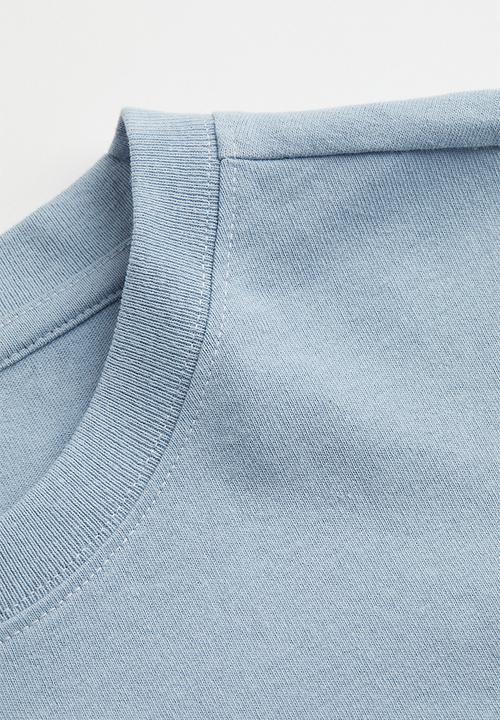 H&M - Relaxed fit T-shirt - light blue