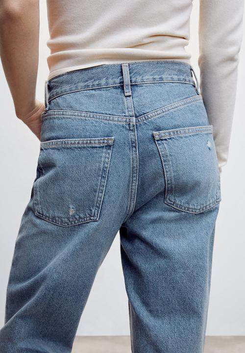 MANGO - Jeans brooks - open blue