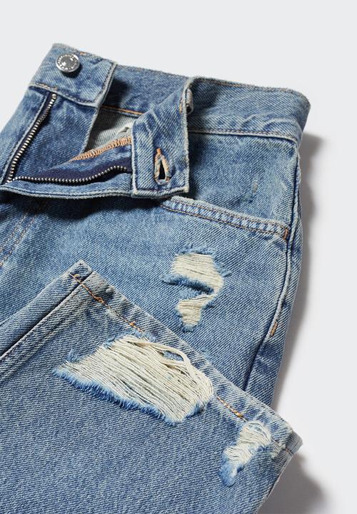 MANGO - Jeans brooks - open blue