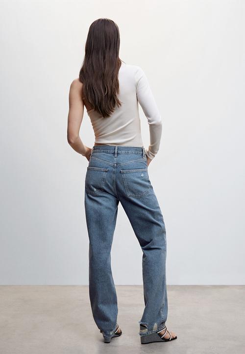 MANGO - Jeans brooks - open blue