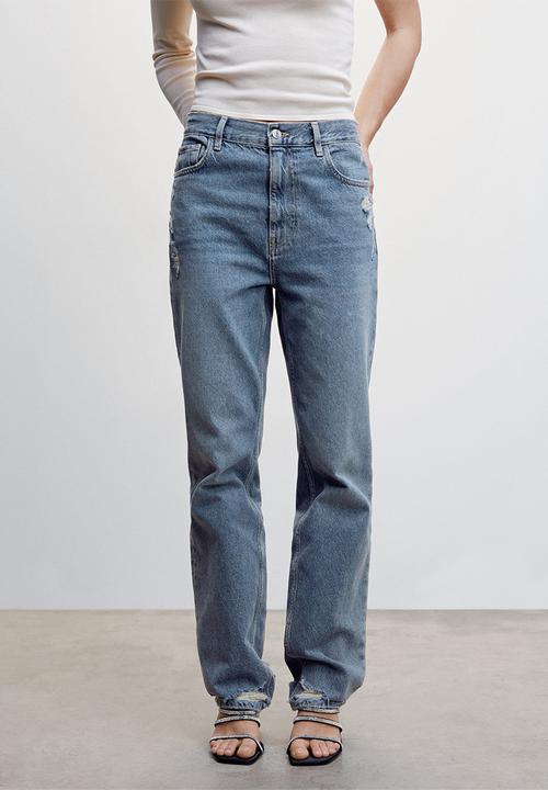 MANGO - Jeans brooks - open blue