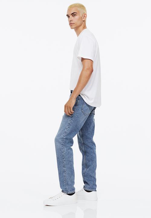 H&M - Regular tapered jeans - denim blue