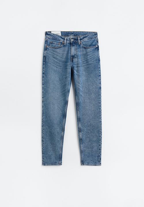 H&M - Regular tapered jeans - denim blue