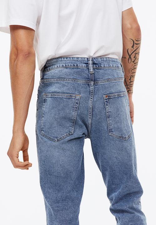 H&M - Regular tapered jeans - denim blue