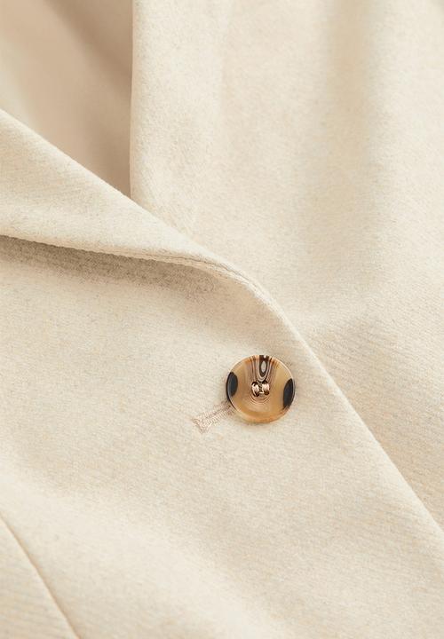 H&M - Single-breasted blazer - light beige