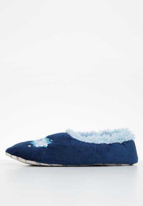 snoozies!® - Awesome dad slipper - blue