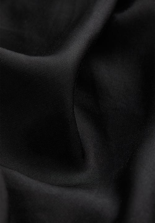 H&M - Gathered bodycon dress - black