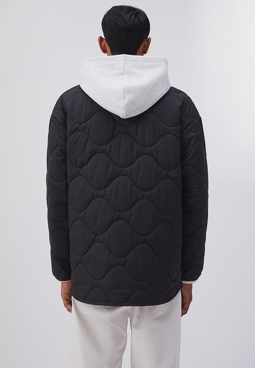 H&M - Quilted jacket - black
