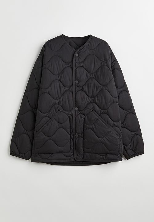H&M - Quilted jacket - black