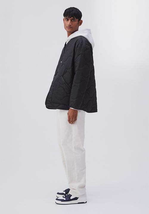 H&M - Quilted jacket - black