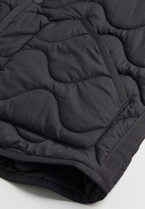 H&M - Quilted jacket - black
