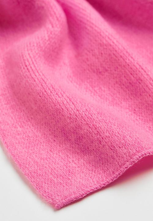 H&M - Fine-knit scarf - pink