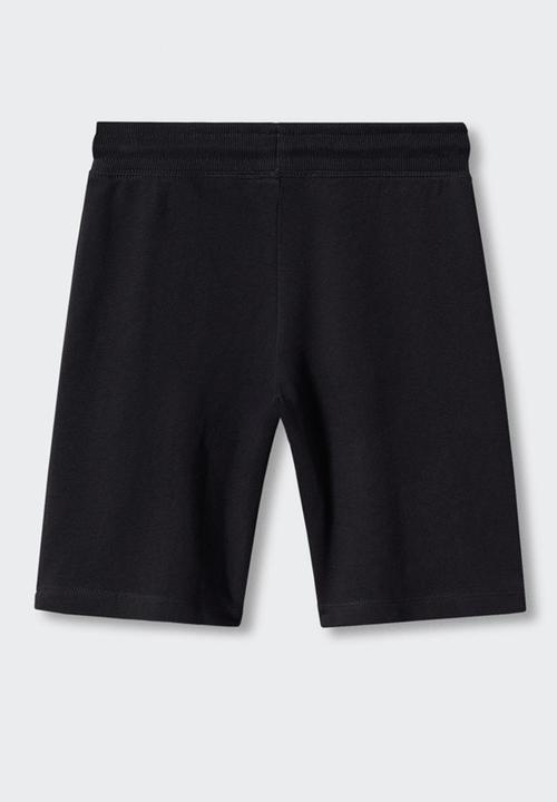 MANGO - Bermuda shorts francia - black