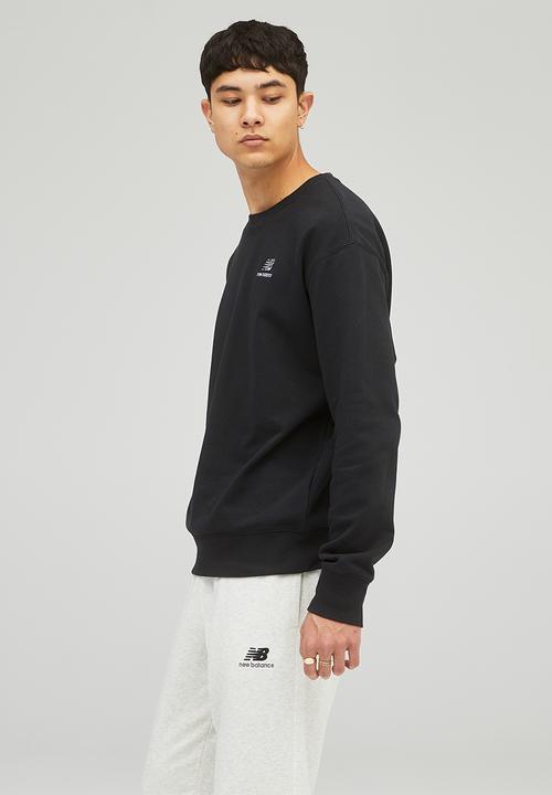 New Balance  - Nb essentials uni-ssentials crew - black