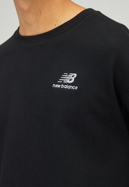 New Balance  - Nb essentials uni-ssentials crew - black