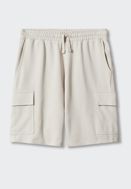 MANGO - Bermuda shorts seal - beige