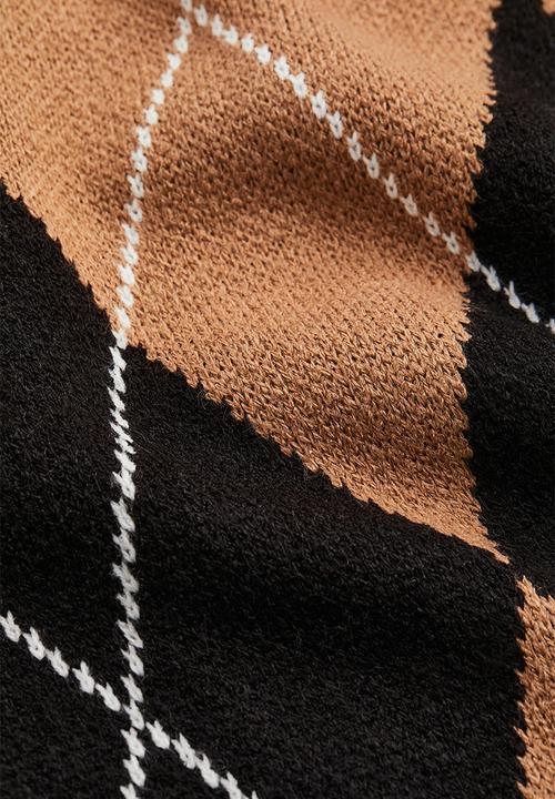 H&M - Jacquard-knit jumper - beige ,multi