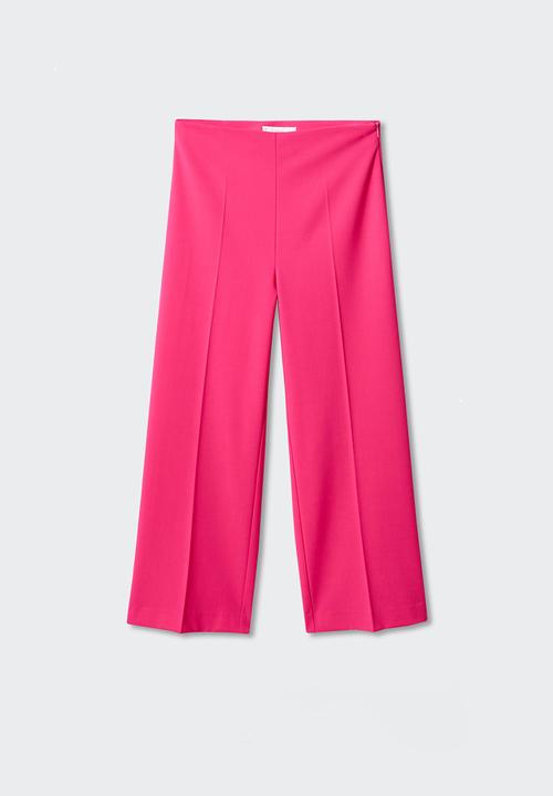 MANGO - Trousers oliver - pink