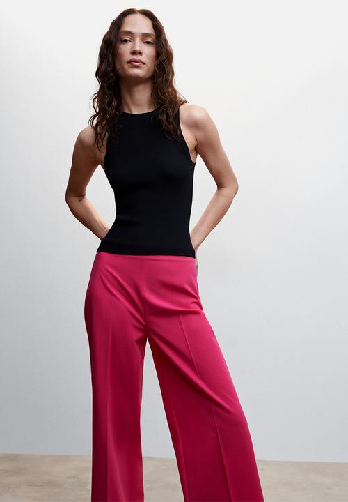 MANGO - Trousers oliver - pink
