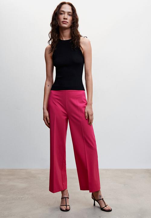 MANGO - Trousers oliver - pink