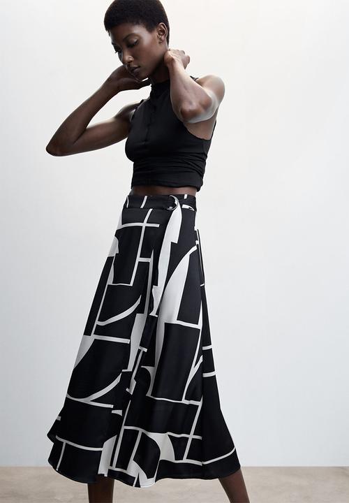 MANGO - Skirt zelda  - black