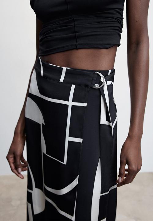 MANGO - Skirt zelda  - black