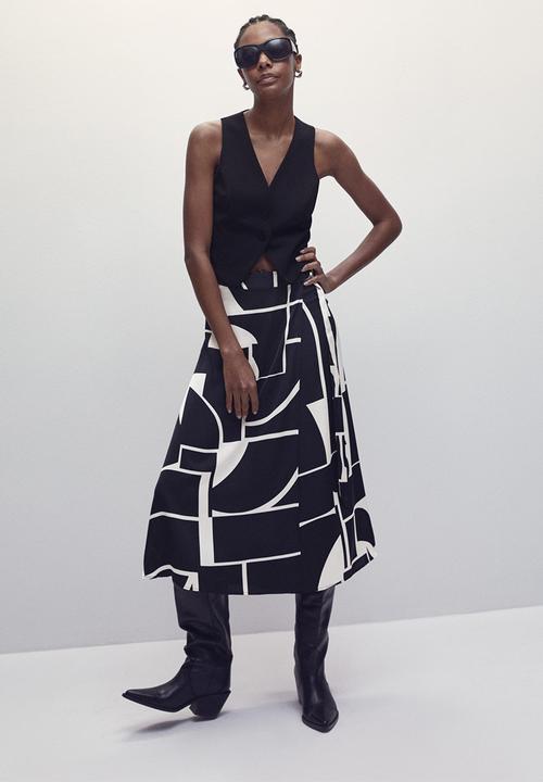 MANGO - Skirt zelda  - black