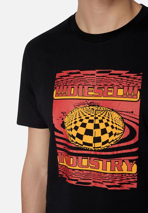 Diesel  - T-diegor-K50 T-shirt - 9XXdiesel - black