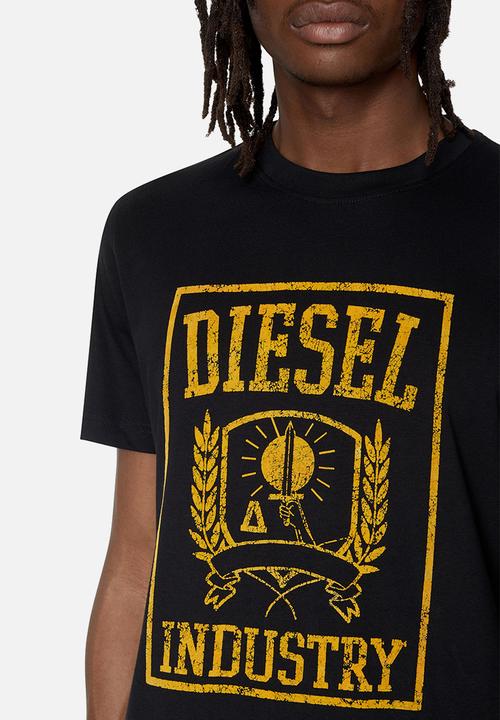 Diesel  - T-diegor-E10 T-shirt - 9XXdiesel - black