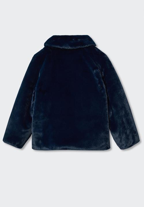MANGO - Coat larisa - navy